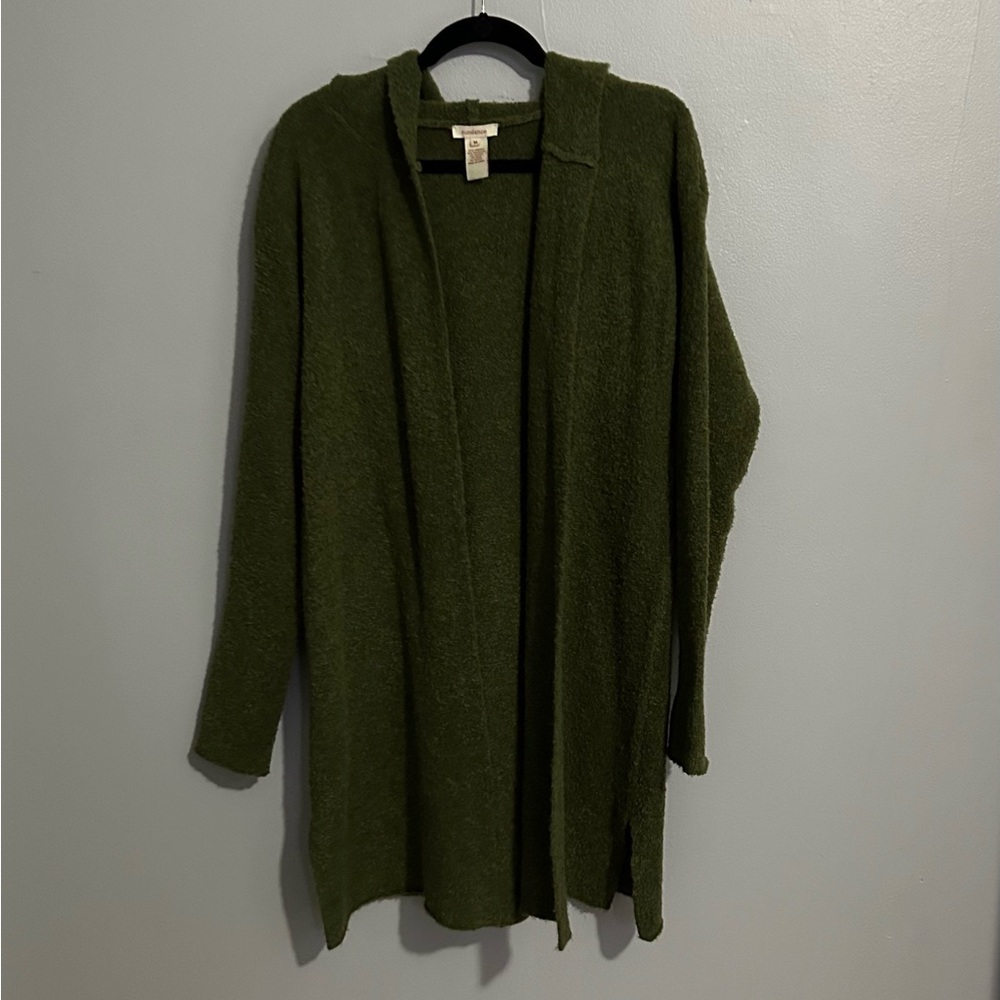 Sundance Olive Green Cardigan Sweater